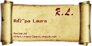 Répa Laura névjegykártya