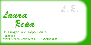 laura repa business card