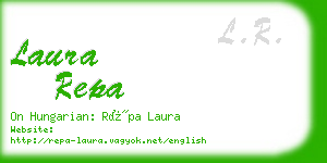 laura repa business card